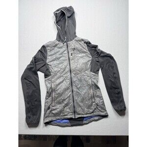 Outdoor Research Women’s Vigor Hybrid Hooded Jacket Gray Small Full Zip